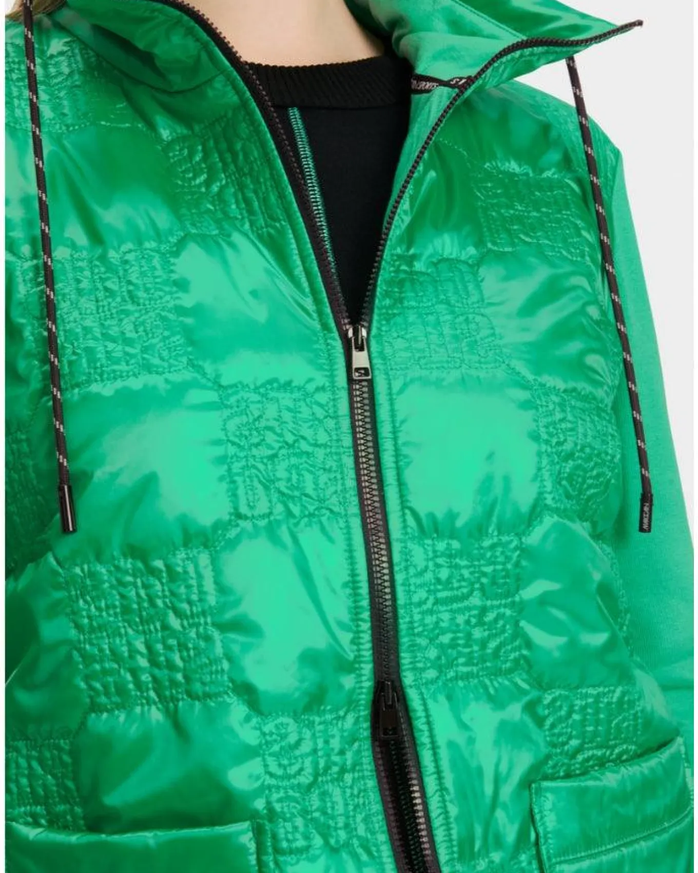 Marc Cain Quilted Fabric Padded Jacket