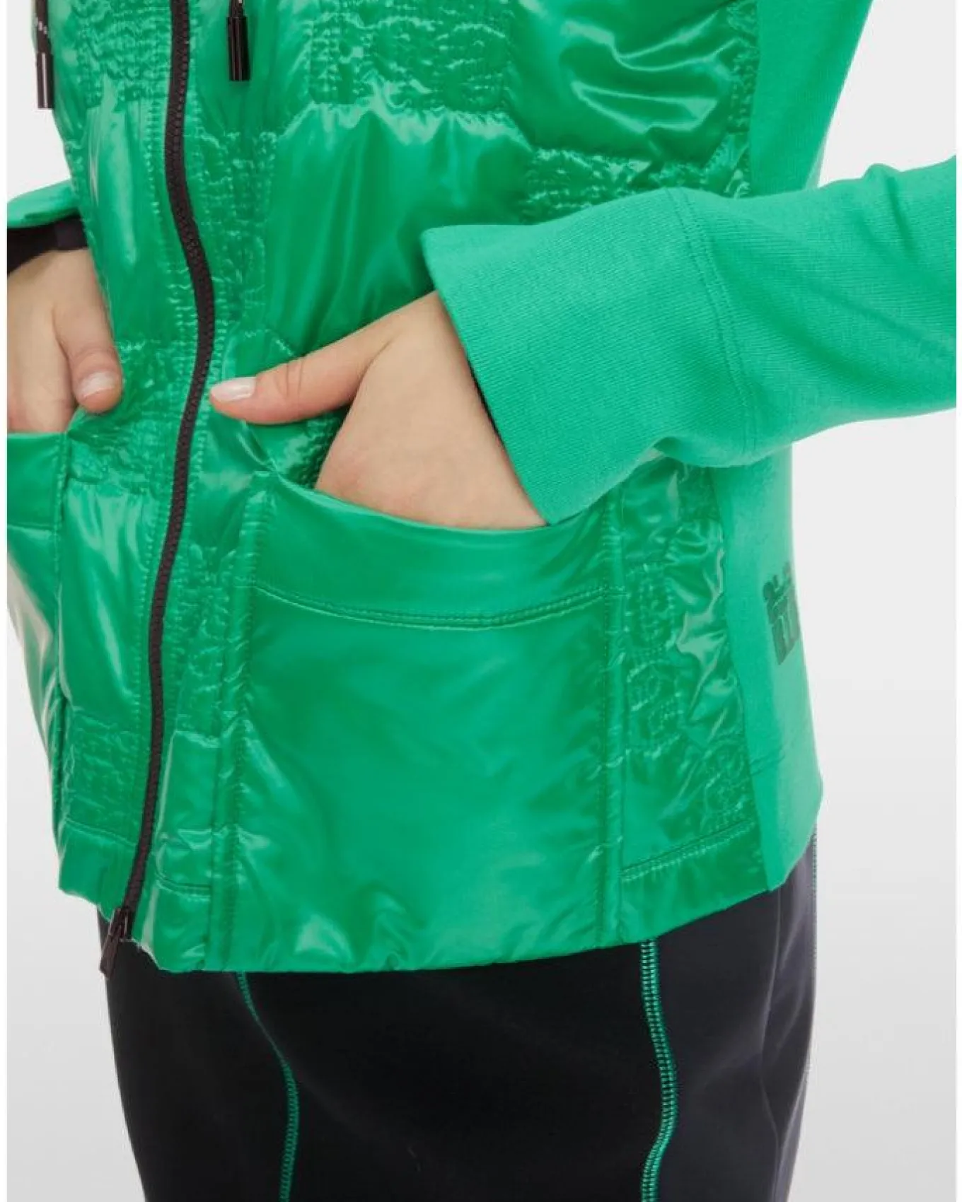 Marc Cain Quilted Fabric Padded Jacket