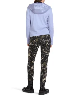 Marc Cain Quilted Front Zip Hoodie