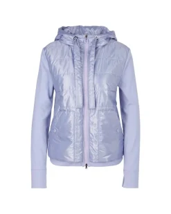 Marc Cain Quilted Front Zip Hoodie