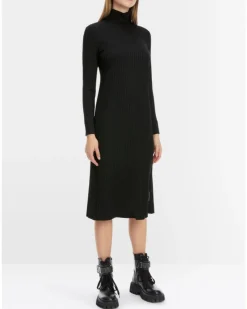 Marc Cain Ribbed Knit Dress