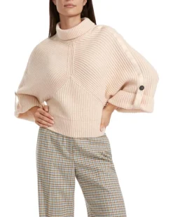 Marc Cain Roll Neck Boxy Pullover