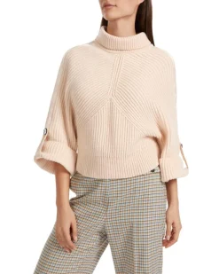 Marc Cain Roll Neck Boxy Pullover