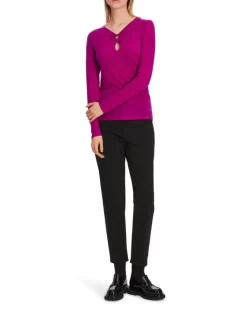 Marc Cain Second Skin Gathered Top