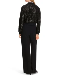 Marc Cain Sequin Blouson Jacket