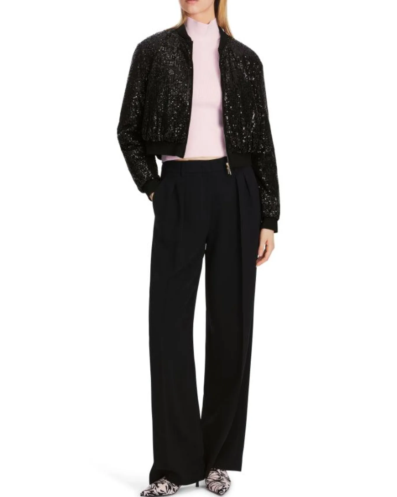Marc Cain Sequin Blouson Jacket
