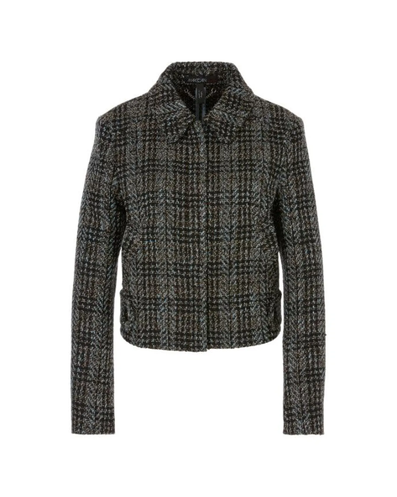 Marc Cain Shadow Check Short Jacket