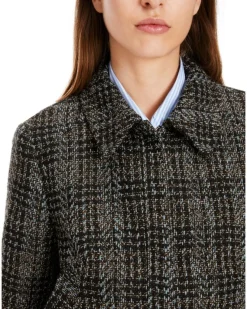 Marc Cain Shadow Check Short Jacket