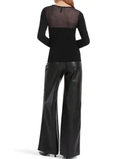 Marc Cain Sheer Yoke Sweater