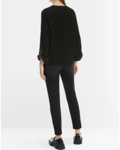 Marc Cain Shiny Patch Pocket Sweater
