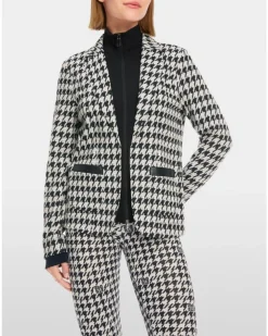 Marc Cain Sporty Checkered Blazer