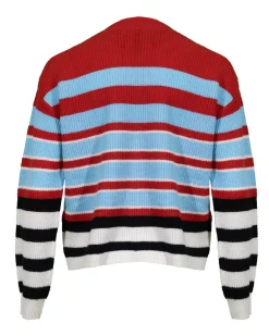 Marc Cain Striped Woolen Blend Sweater
