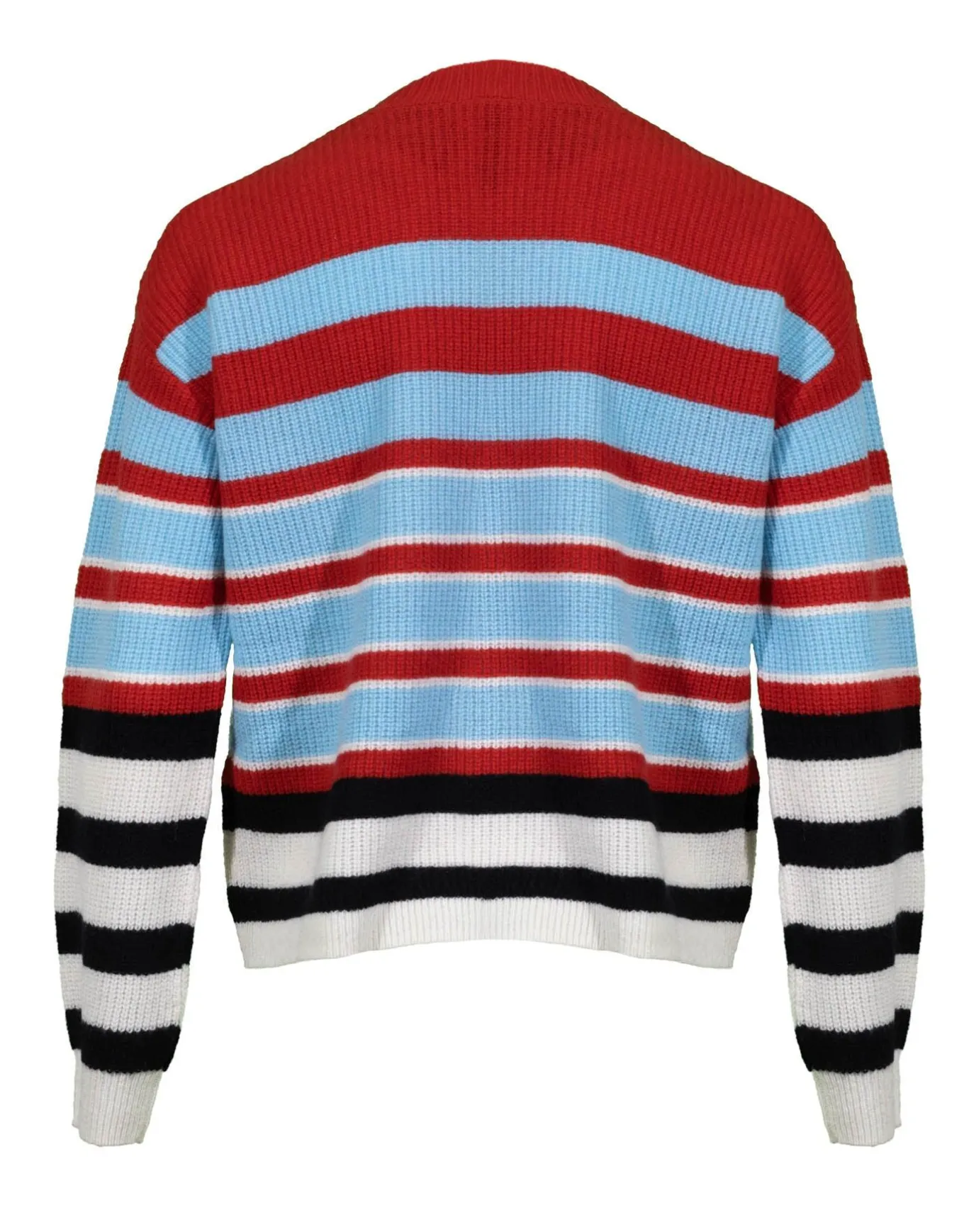 Marc Cain Striped Woolen Blend Sweater