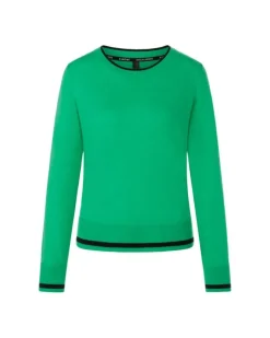 Marc Cain Trim Detail Crew Neck Sweater