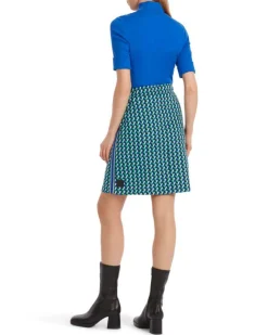 Marc Cain Weave Pattern Skirt