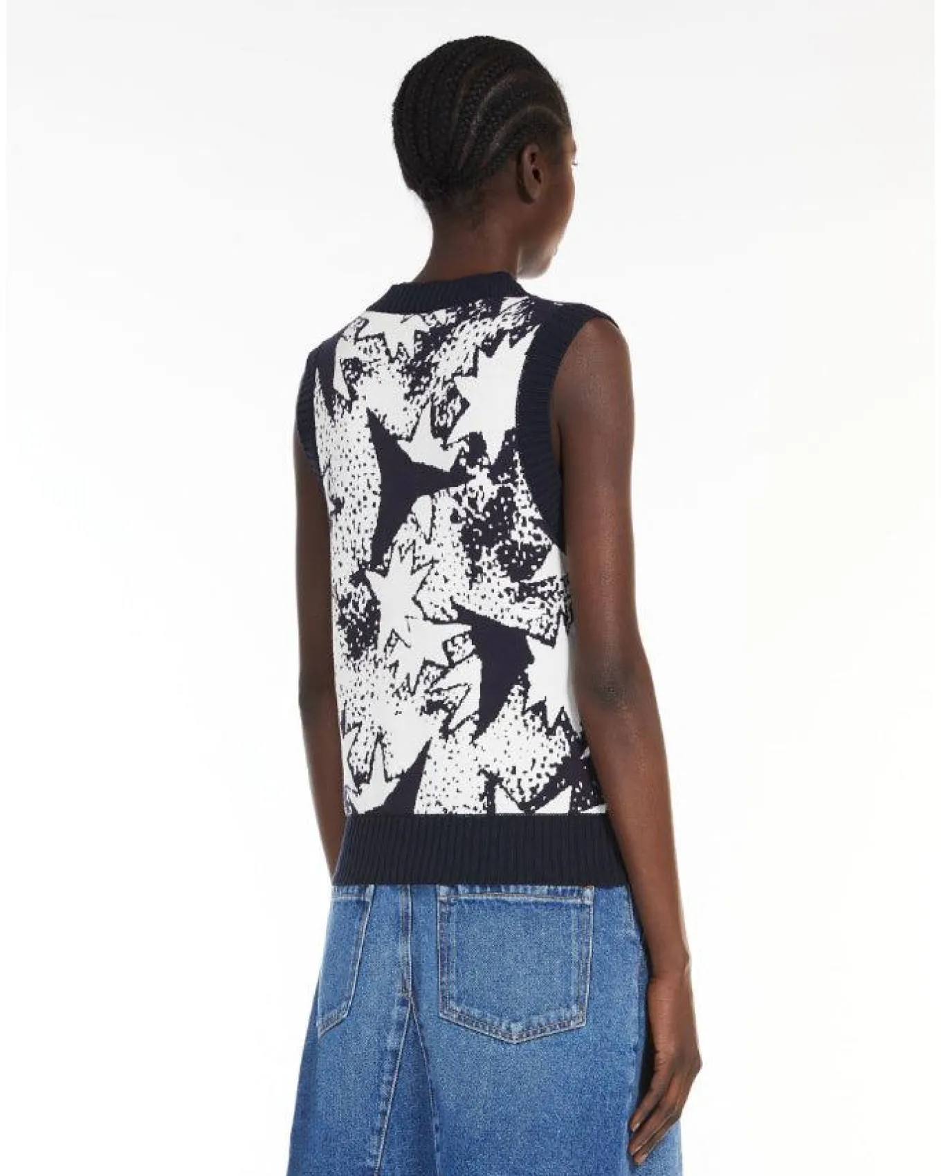 Max Mara Weekend Gastone Print Knit Tank