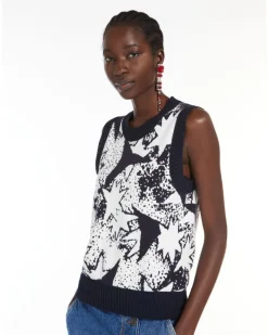 Max Mara Weekend Gastone Print Knit Tank