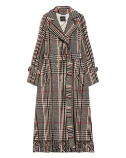 Max Mara Weekend Gommoso Plaid Coat