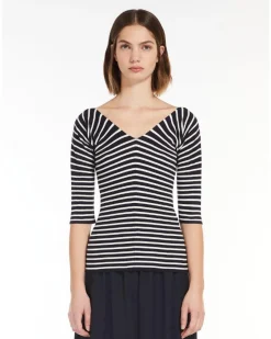 Max Mara Weekend Oceano Stripe Knit Pullover