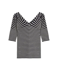 Max Mara Weekend Oceano Stripe Knit Pullover