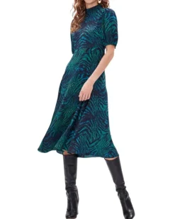 Nella Dress Moire Tiger