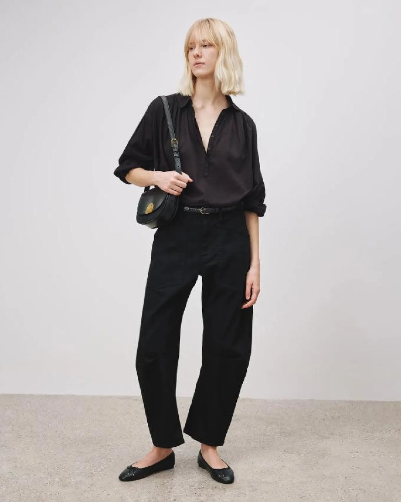 Nili Lotan Shon Black Jeans