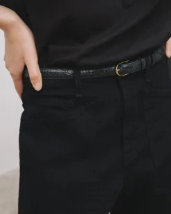 Nili Lotan Shon Black Jeans