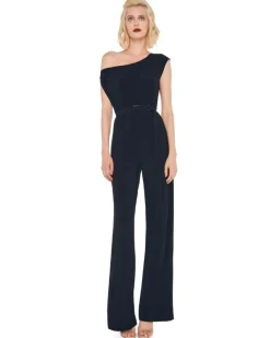 Norma Kamali Sleeveless Drop Shoulder Jumpsuit