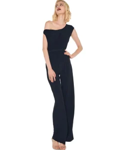 Norma Kamali Sleeveless Drop Shoulder Jumpsuit
