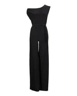 Norma Kamali Sleeveless Drop Shoulder Jumpsuit