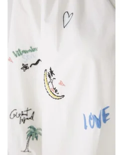 Oui Embroidered Blouse