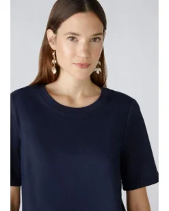 Oui Linen T-Shirt Dress