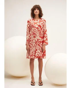 Oui Paisley Print Sheath Dress