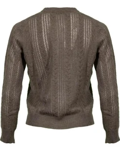 Purotatto Cashmere Cable Knit Pullover