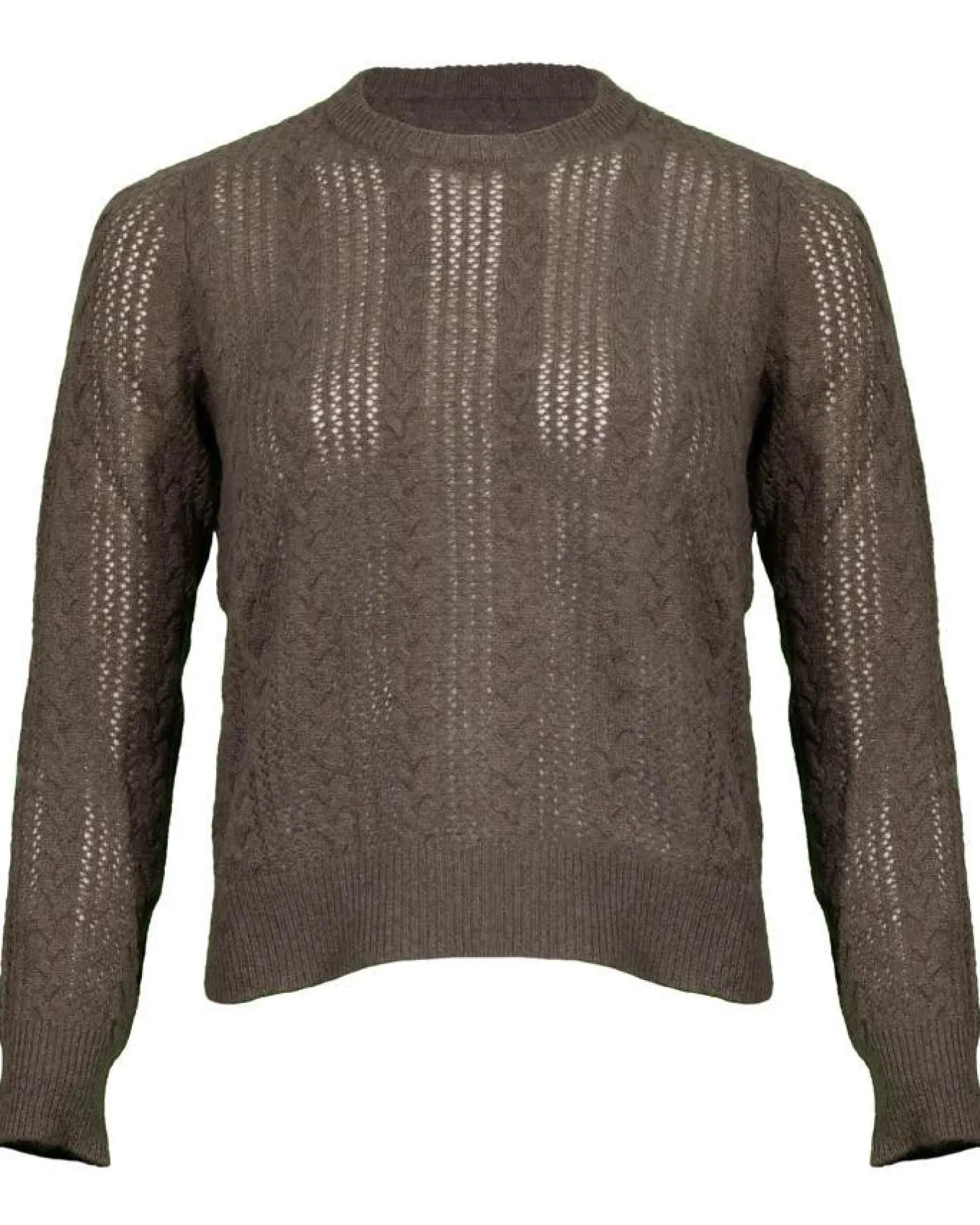 Purotatto Cashmere Cable Knit Pullover