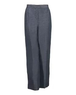 Purotatto Linen Wide Leg Pull On Pants