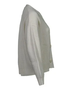 Purotatto Ribbed Short Cardigan