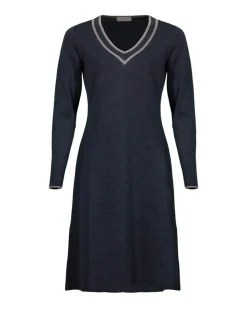 Purotatto V-Neck Knit Dress