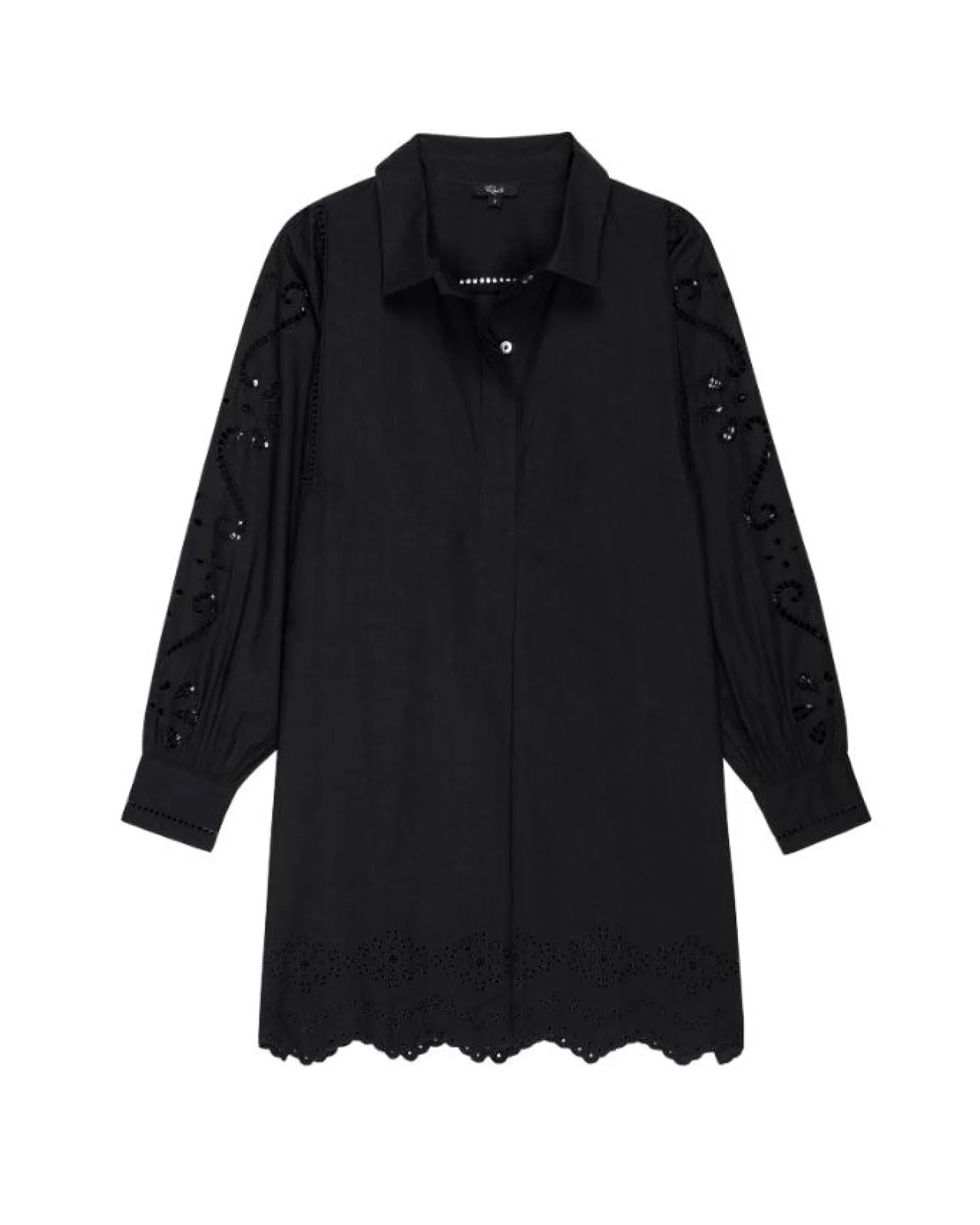 Rails Fernanda Eyelet Shirt Dress