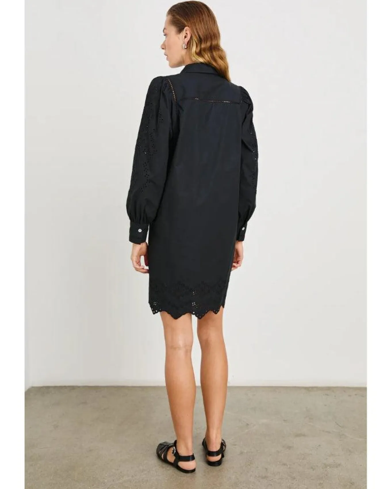 Rails Fernanda Eyelet Shirt Dress