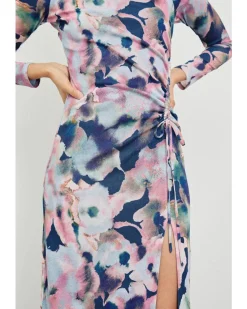 Rails Floral Verbena Mesh Dress