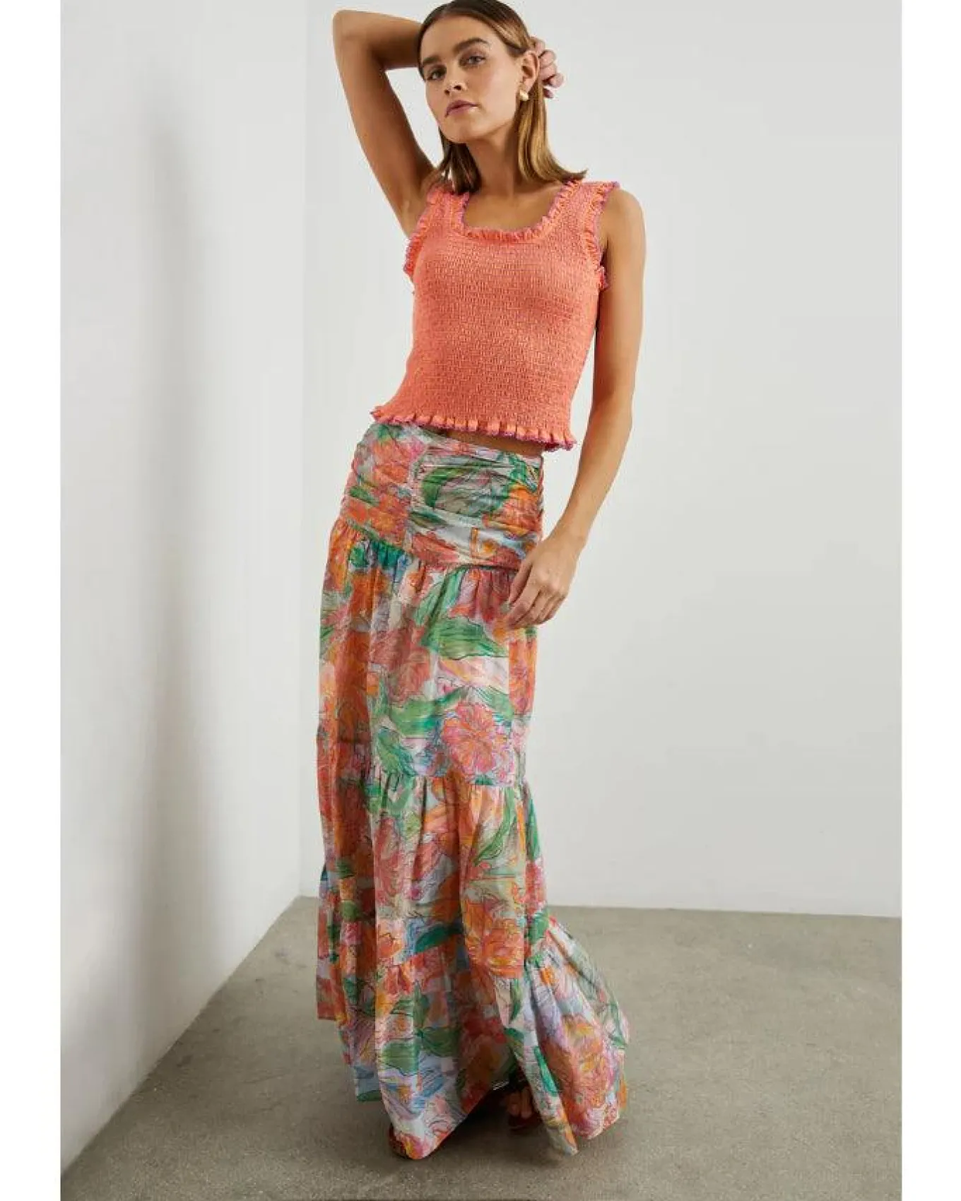 Rails Maxine Smocked Tank