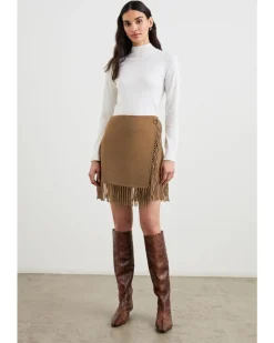 Rails Vista Fringe Mini Skirt