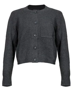 Repeat Crop Cashmere Cardigan