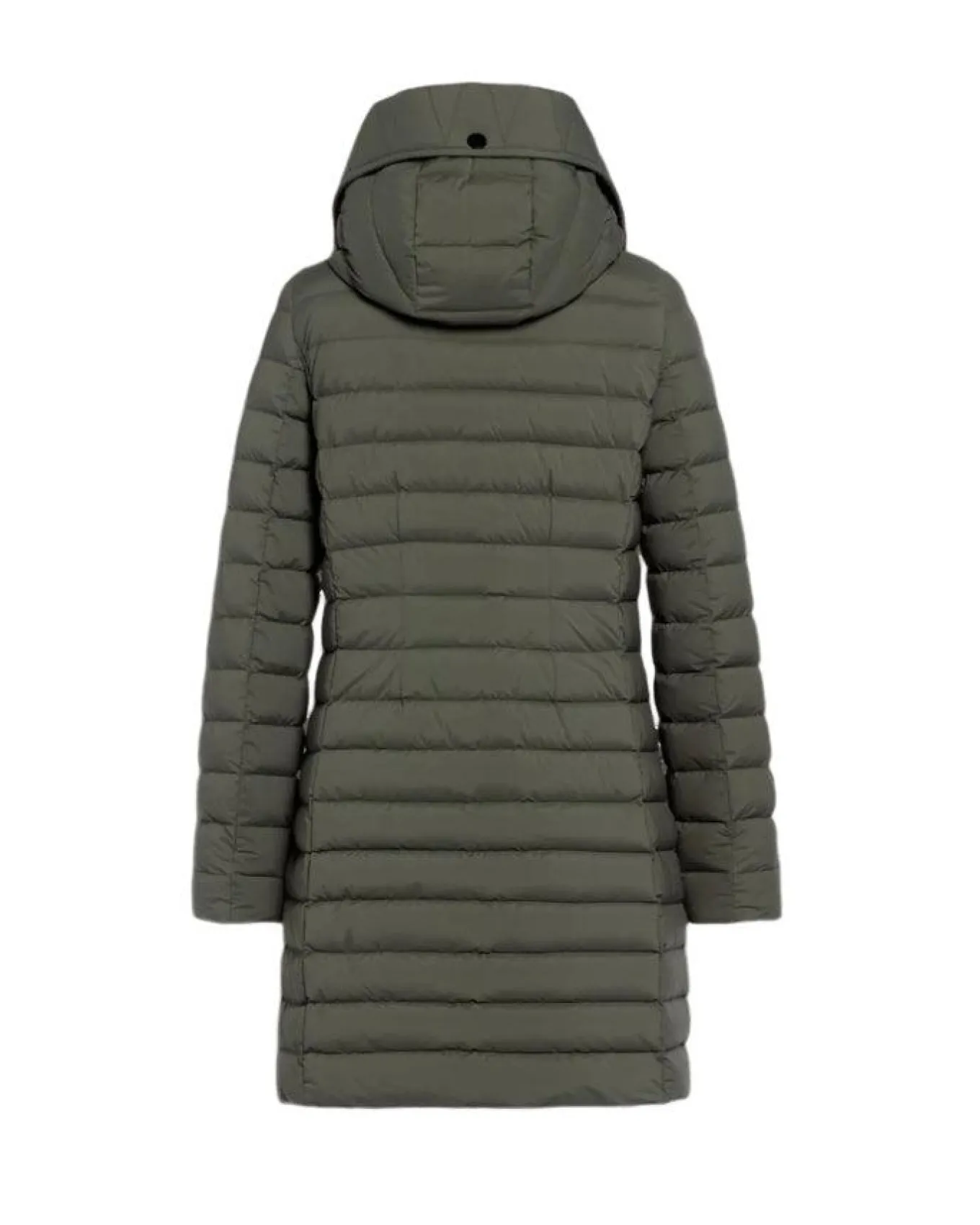 Ruth Knee Length Hooded Down Coat