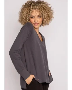 Slounge Town Hemp Knit PJ Pullover