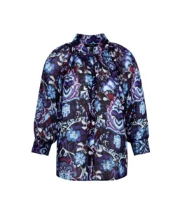 Smythe Gathered Blouse