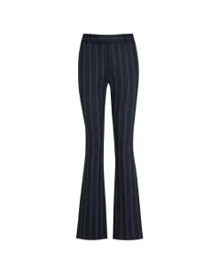 Smythe Striped Bootcut Denim Pant
