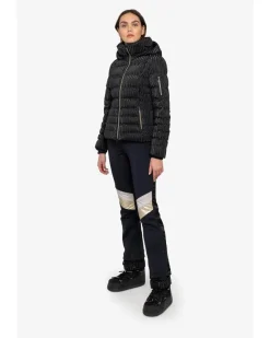 Sportalm Down Pleat Effect Puffer Jacket With Hood