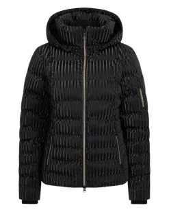 Sportalm Down Pleat Effect Puffer Jacket With Hood